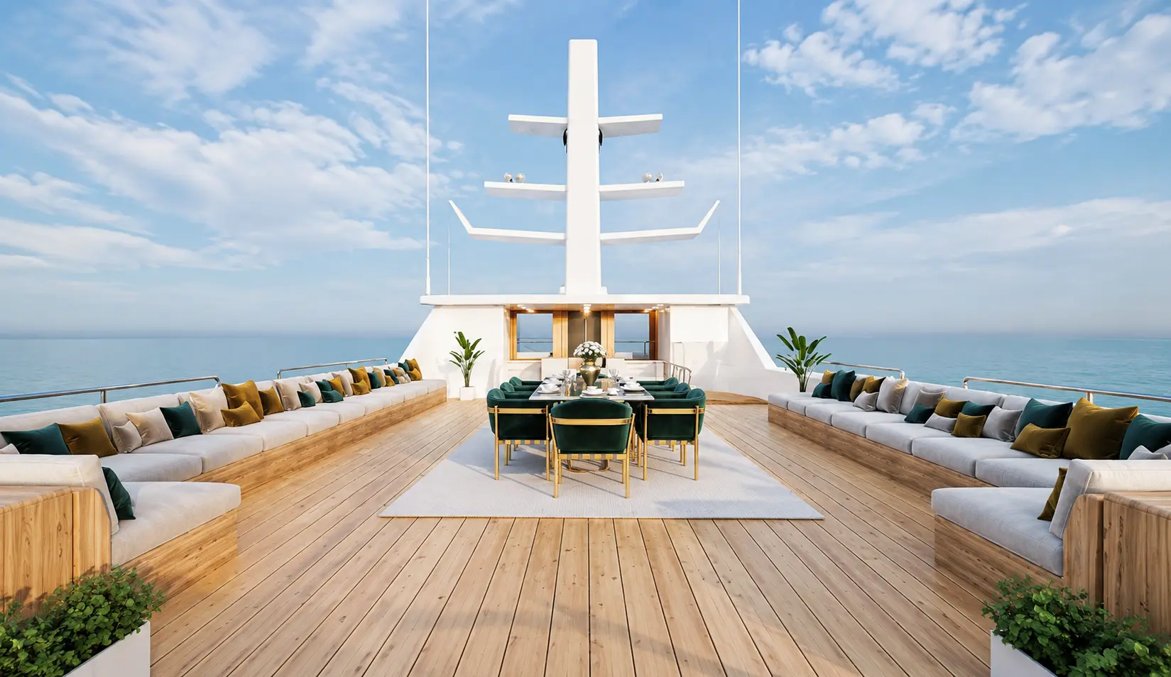 Cruise Lounge Design - Architecture Visualization visualization screenshot 1